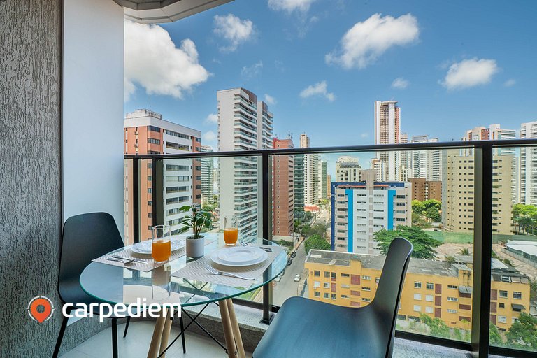 Beach Class Meireles - Triplo com vista por Carpediem