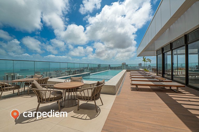 Beach Class Meireles - Triplo com vista por Carpediem