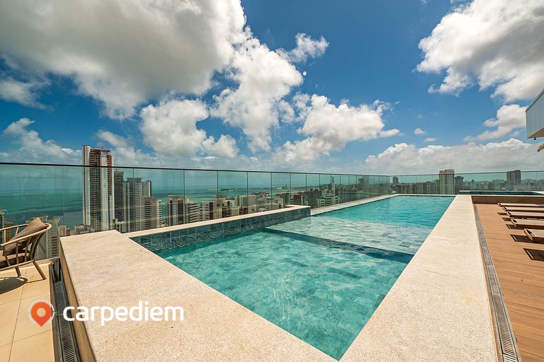 Beach Class Meireles - Triplo com vista por Carpediem