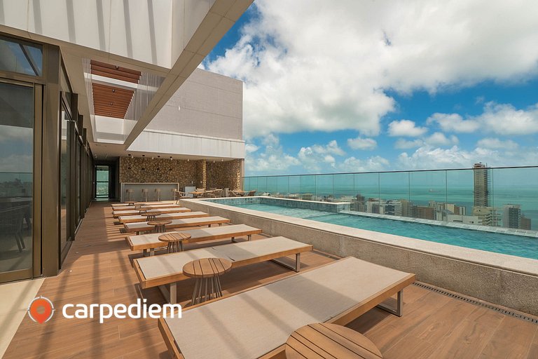 Beach Class Meireles Conforto e Lazer by Carpediem