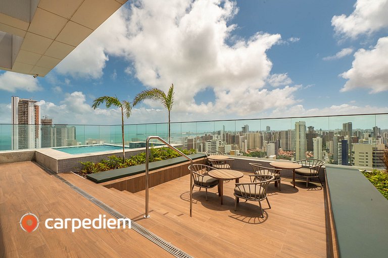 Beach Class Meireles by Carpediem | Vista pro mar