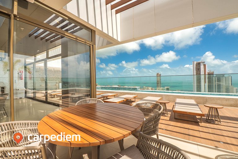 Beach Class Meireles Conforto e Lazer by Carpediem