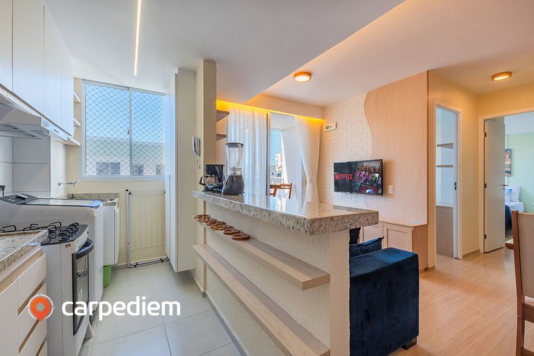 Mirante #1401 - Apartamento completo by Carpediem