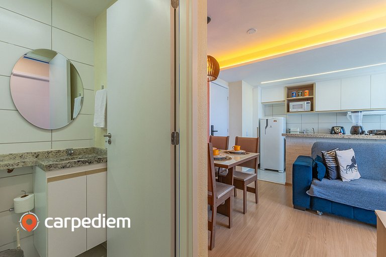 Mirante #1401 - Apartamento completo by Carpediem