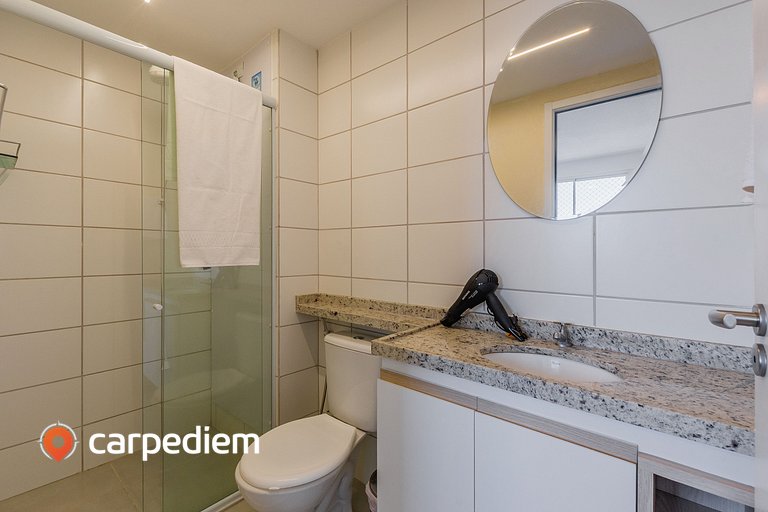 Mirante #1401 - Apartamento completo by Carpediem