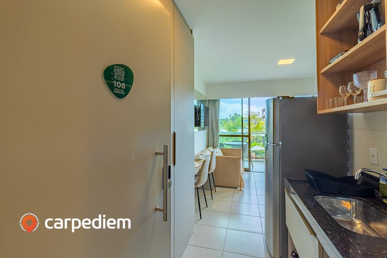 Mana Beach #A317 - Flat Quadrúplo por Carpediem