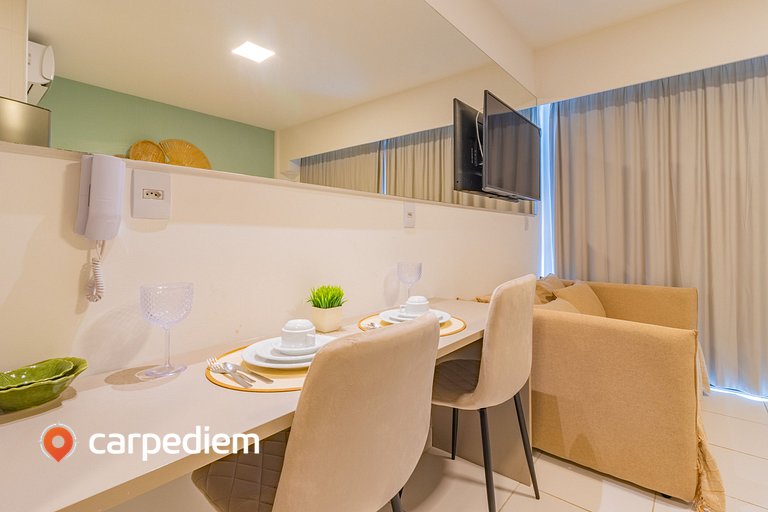 Mana Beach #A317 - Flat Quadrúplo por Carpediem