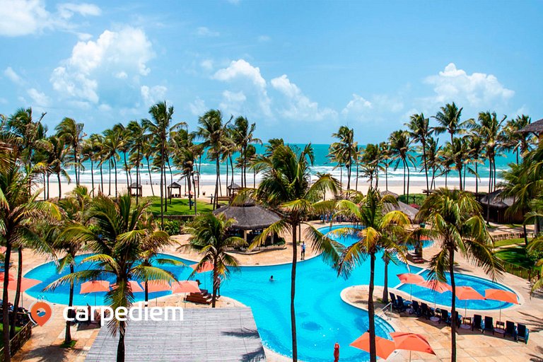 Beach Park Suítes #333 - Pé na Areia By Carpediem