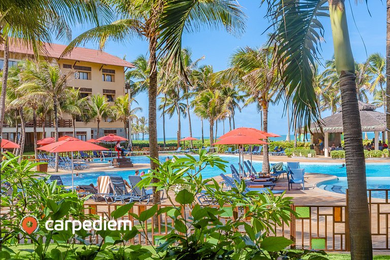 Beach Park Suítes #333 - Pé na Areia By Carpediem