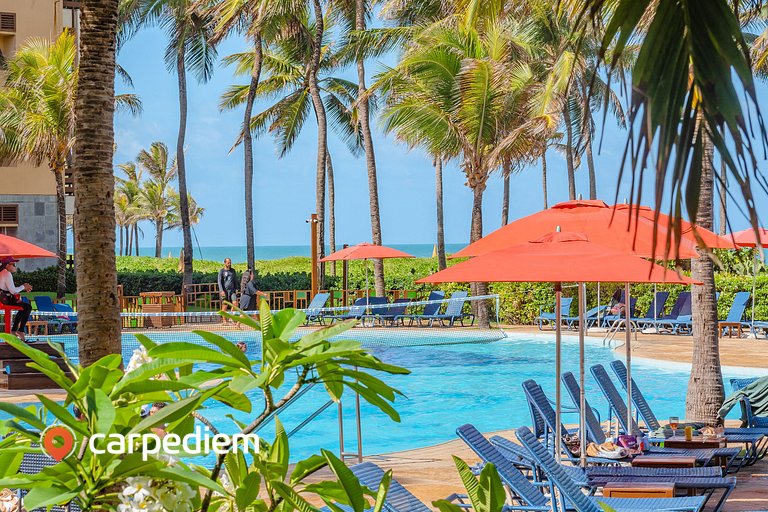 Beach Park Suítes #333 - Pé na Areia By Carpediem