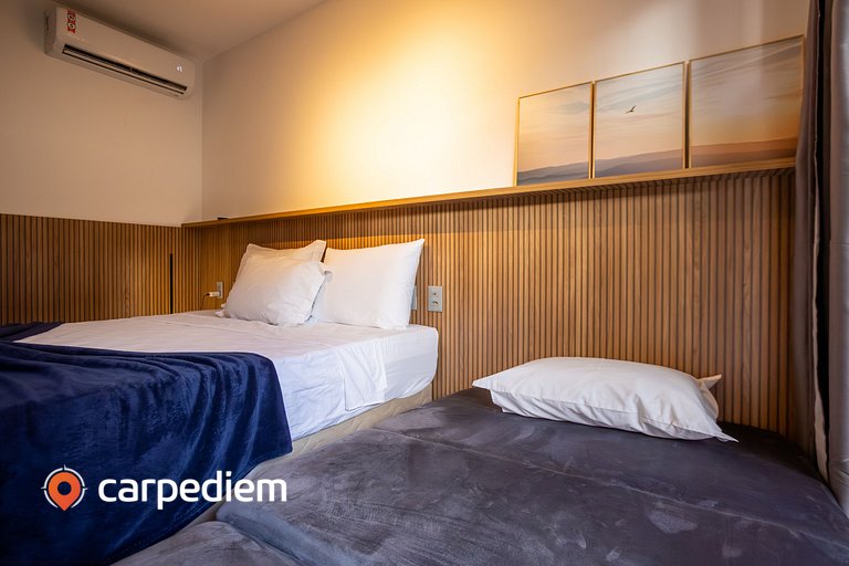 Beach Haus - Triplo beira mar por Carpediem