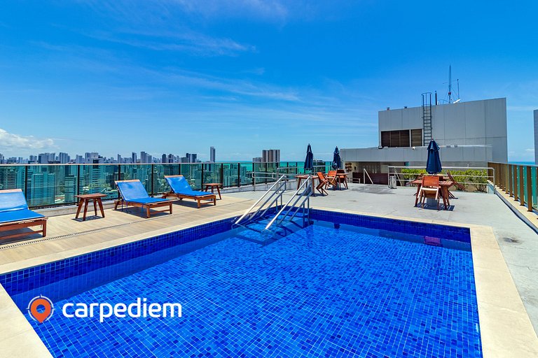 Home Stay #2207 - Studio em Recife by Carpediem