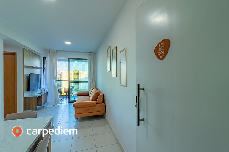 Mana Beach #D301 para (6) em Muro Alto by Carpediem