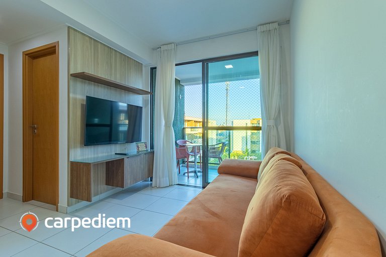 Mana Beach #D301 para (6) em Muro Alto by Carpediem