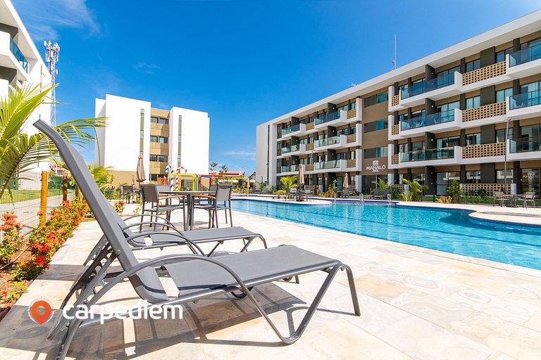 Mana Beach #D301 para (6) em Muro Alto by Carpediem