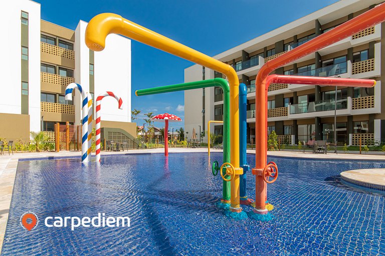 Mana Beach #D301 para (6) em Muro Alto by Carpediem