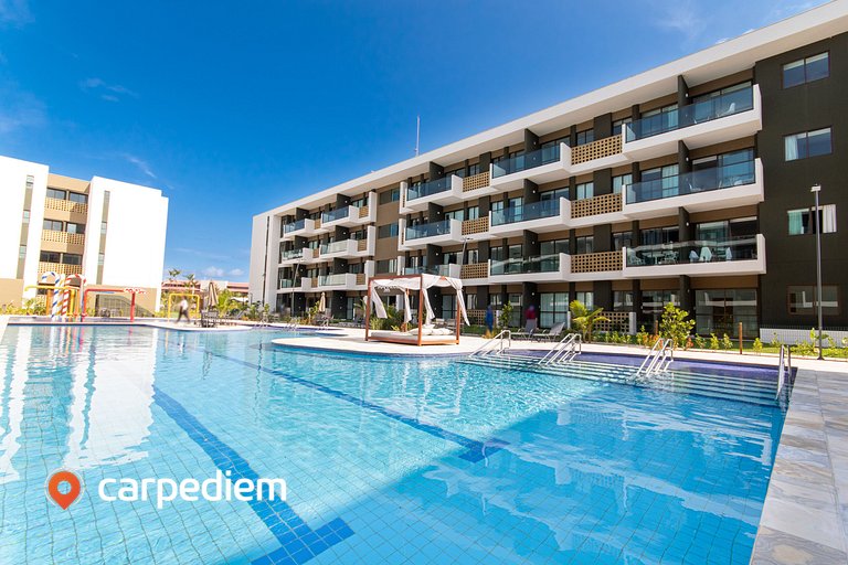 Mana Beach #D301 para (6) em Muro Alto by Carpediem