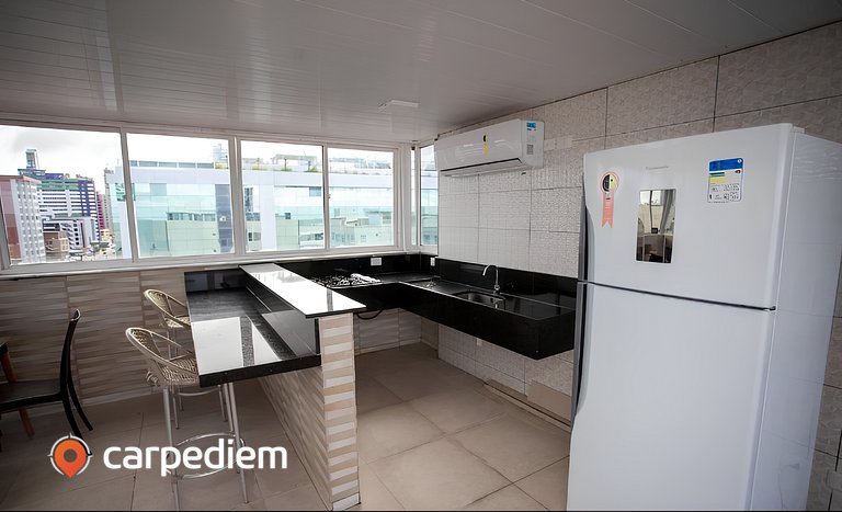 Atlântico Tambaú - Flat Confortável por Carpediem