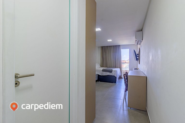 VillaDelMar #203 - Studio com varanda by Carpediem