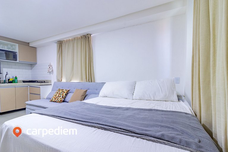 VillaDelMar #203 - Studio com varanda by Carpediem