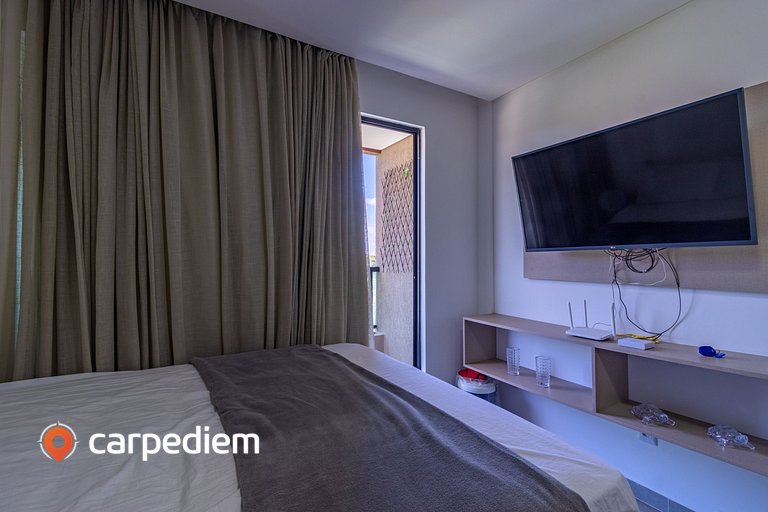 VillaDelMar #203 - Studio com varanda by Carpediem