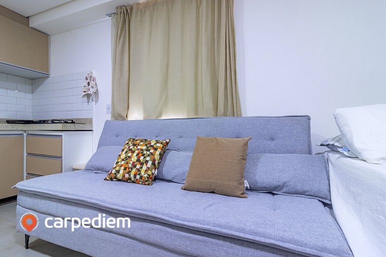 VillaDelMar #203 - Studio com varanda by Carpediem