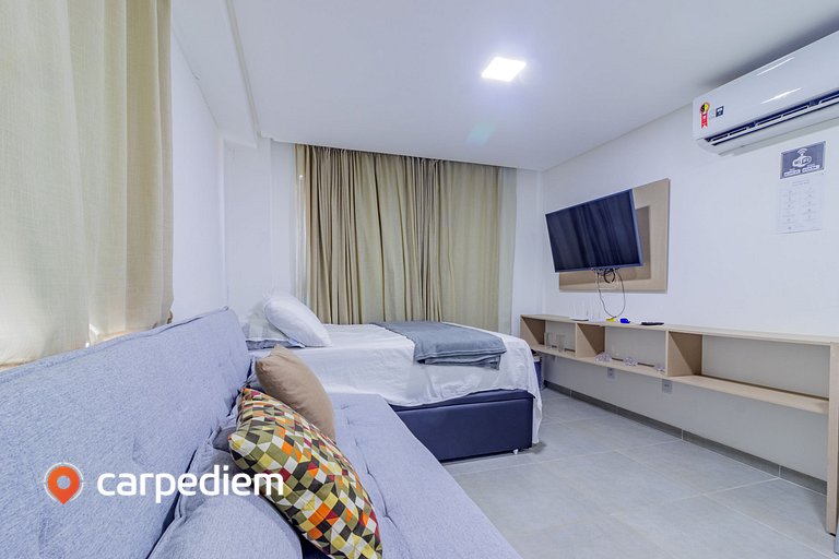 VillaDelMar #203 - Studio com varanda by Carpediem