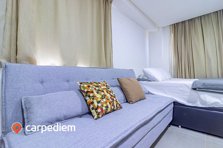 VillaDelMar #203 - Studio com varanda by Carpediem