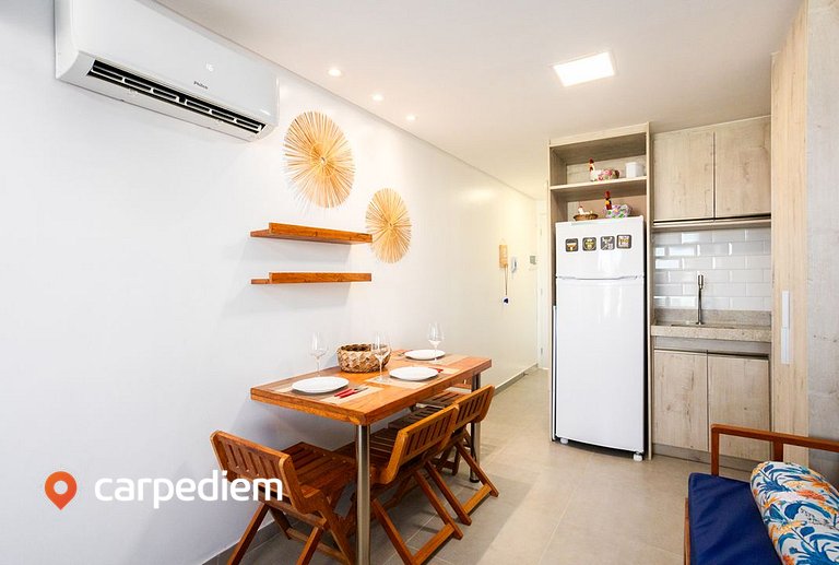 VillaDelMar #204 - Flat com varanda by Carpediem