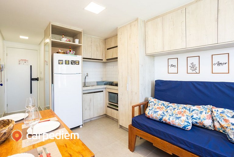 VillaDelMar #204 - Flat com varanda by Carpediem