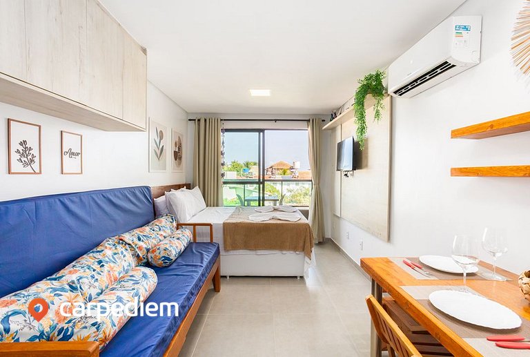 VillaDelMar #204 - Flat com varanda by Carpediem