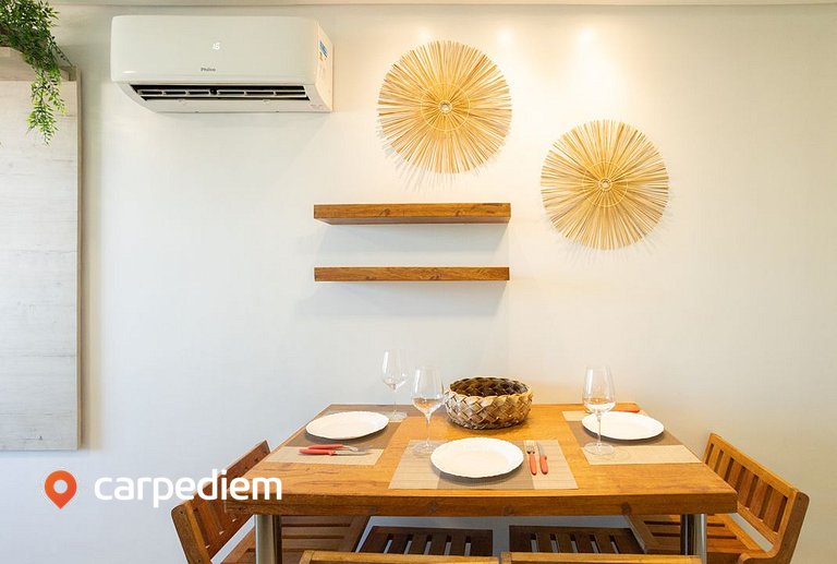 VillaDelMar #204 - Flat com varanda by Carpediem