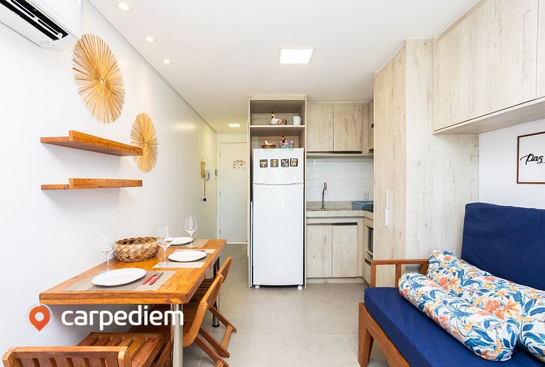 VillaDelMar #204 - Flat com varanda by Carpediem