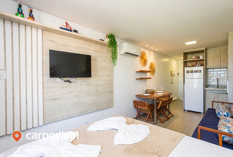 VillaDelMar #204 - Flat com varanda by Carpediem