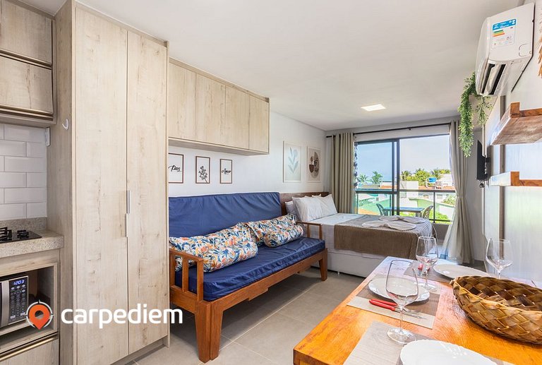 VillaDelMar #204 - Flat com varanda by Carpediem