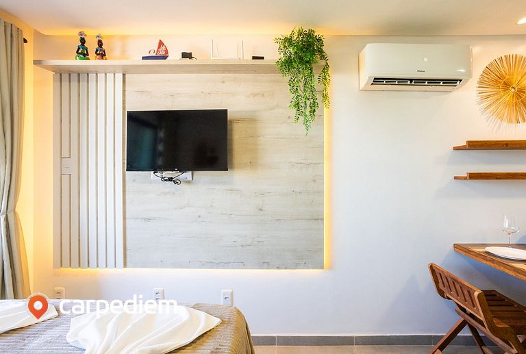 VillaDelMar #204 - Flat com varanda by Carpediem