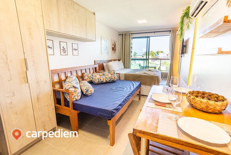 VillaDelMar #204 - Flat com varanda by Carpediem