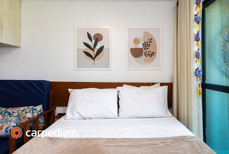 VillaDelMar #204 - Flat com varanda by Carpediem