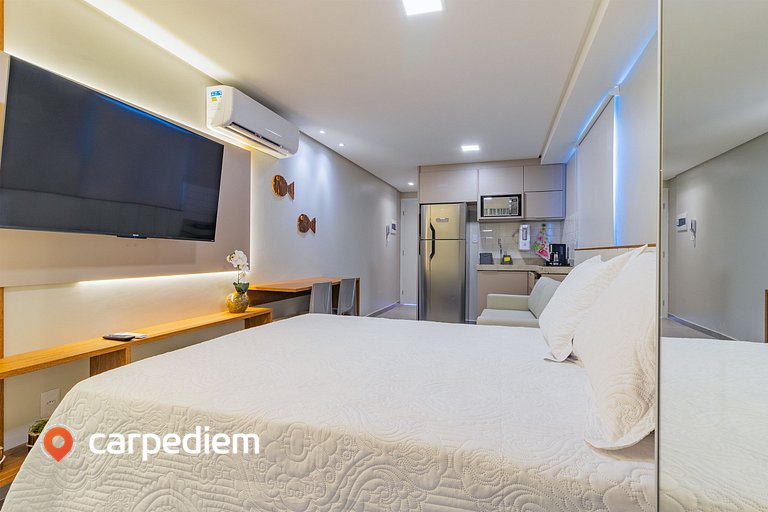 VillaDelMar #208 - Apê com varanda by Carpediem