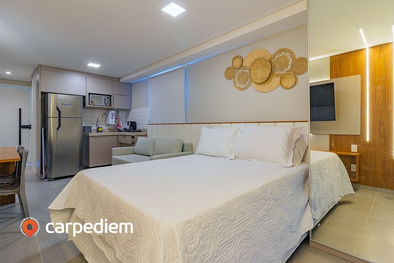 VillaDelMar #208 - Apê com varanda by Carpediem