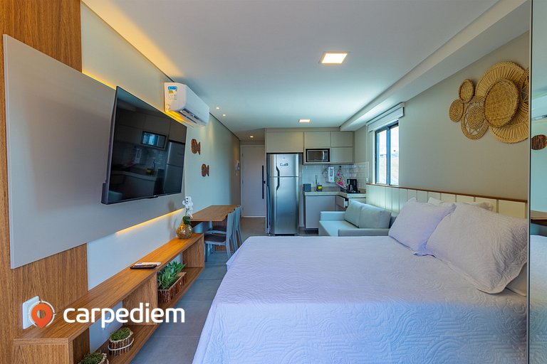 VillaDelMar #208 - Apê com varanda by Carpediem