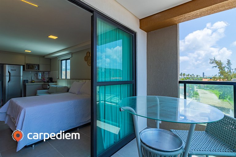 VillaDelMar #208 - Apê com varanda by Carpediem