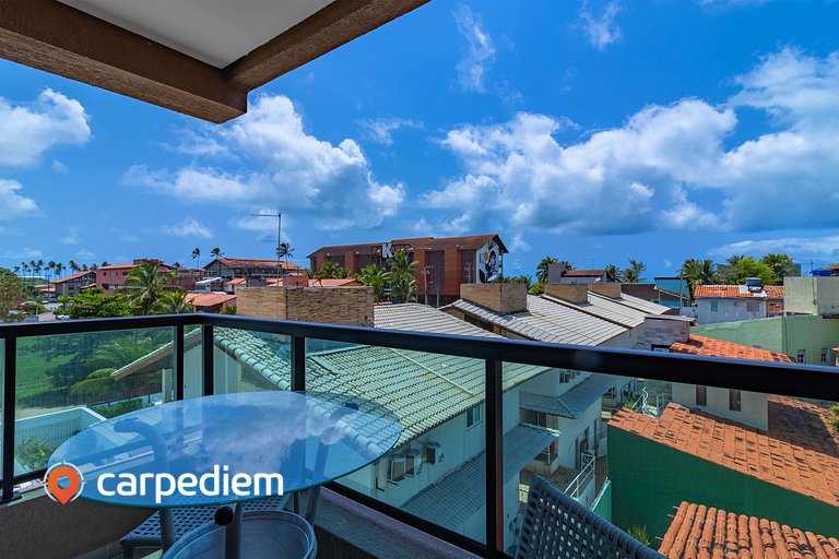 VillaDelMar #208 - Apê com varanda by Carpediem