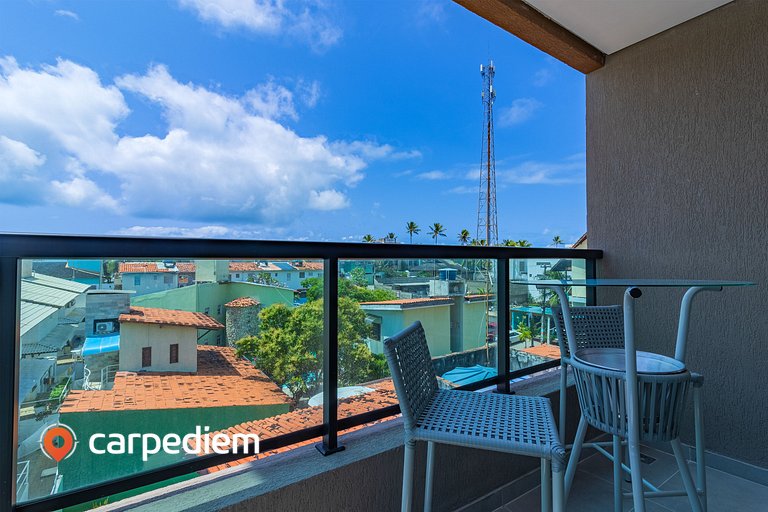 VillaDelMar #208 - Apê com varanda by Carpediem