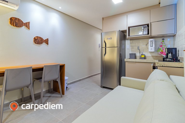 VillaDelMar #208 - Apê com varanda by Carpediem