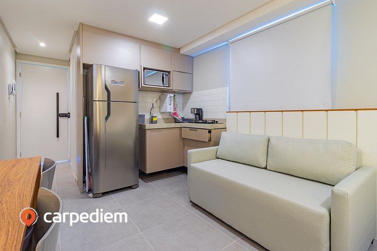 VillaDelMar #208 - Apê com varanda by Carpediem