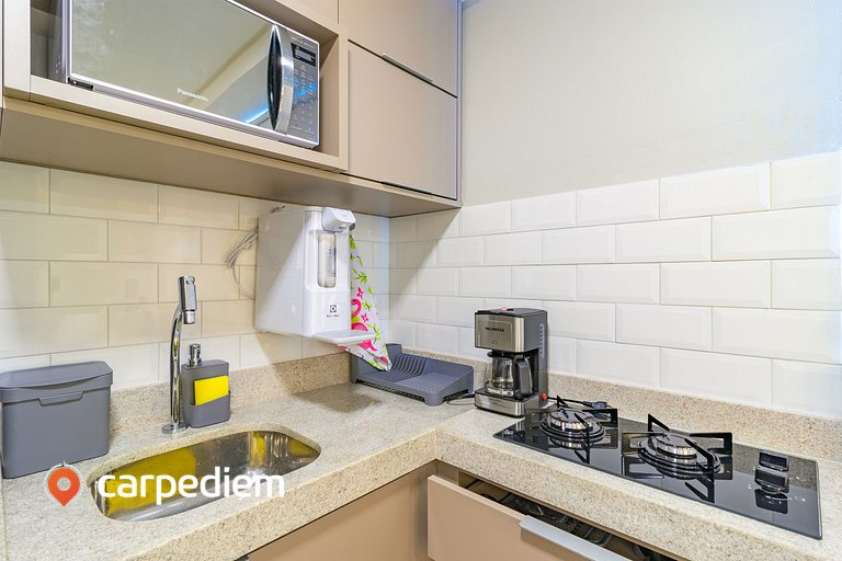 VillaDelMar #208 - Apê com varanda by Carpediem