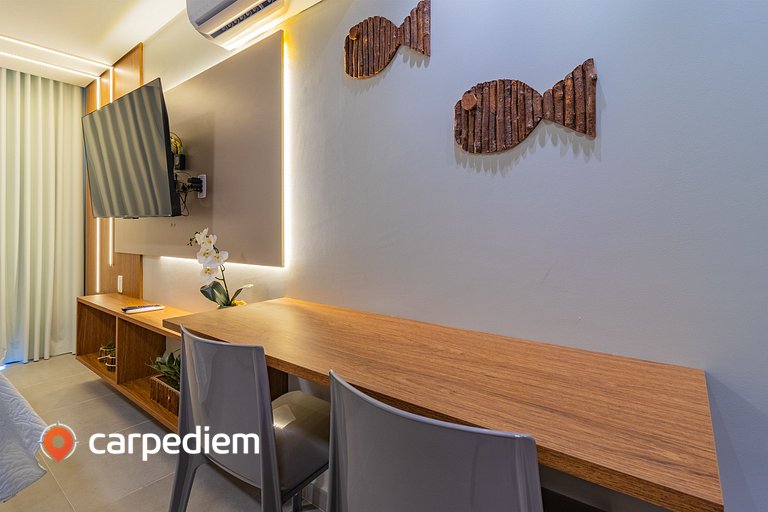 VillaDelMar #208 - Apê com varanda by Carpediem