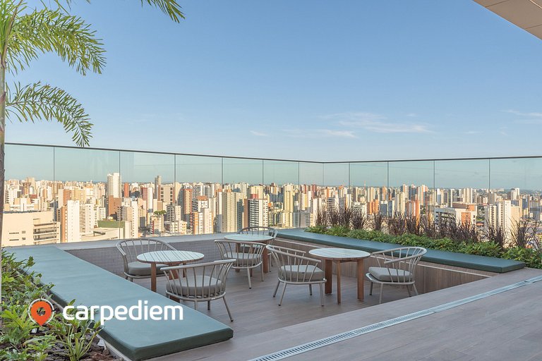 Beach Class Meireles - Vista Cidade by Carpediem