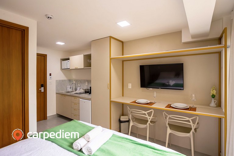 Restinga #008 - Studio com varanda by Carpediem